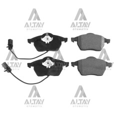 Audi A4 Volkswagen Passat MAHER-MHR-00321B Fren Balata Passat  97-05 / A4 99-05 / A6 98-05 1.8T-1.9 Kulakli Fi̇şli̇ Ön Eco